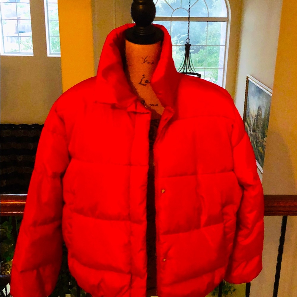 NWOT beautiful red Winter jacket.